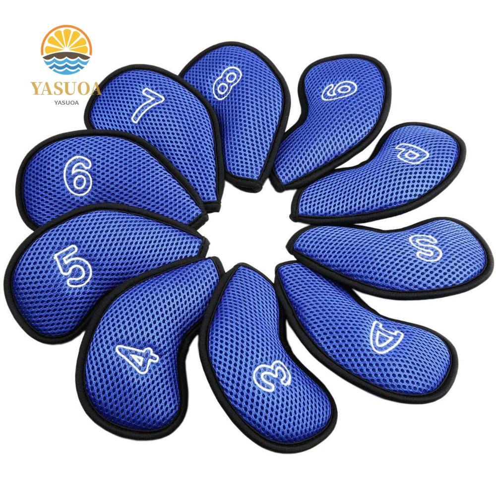 LARGLO Golf Club Cover Golf Putter Cover Vỏ bảo vệ cao su tổng hợp với thiết kế số 3,4,5,6,7,8,9, P,