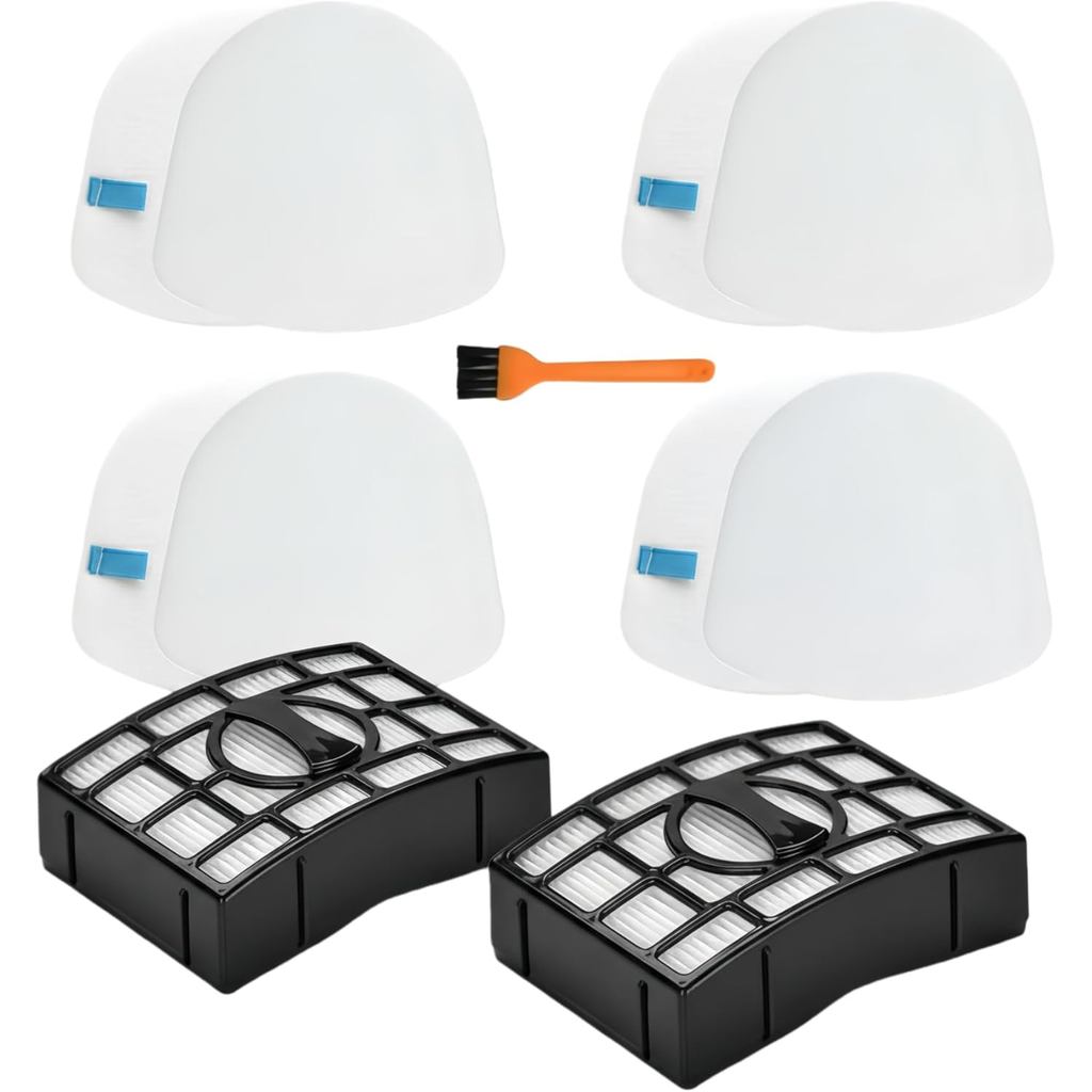 Thay thế bộ lọc 2 + 4 cho Shark UV730 ZU561 UV725 CU530 UV650 ZU560 ZU562 ZU572 ZD201 ZD400 Navigato