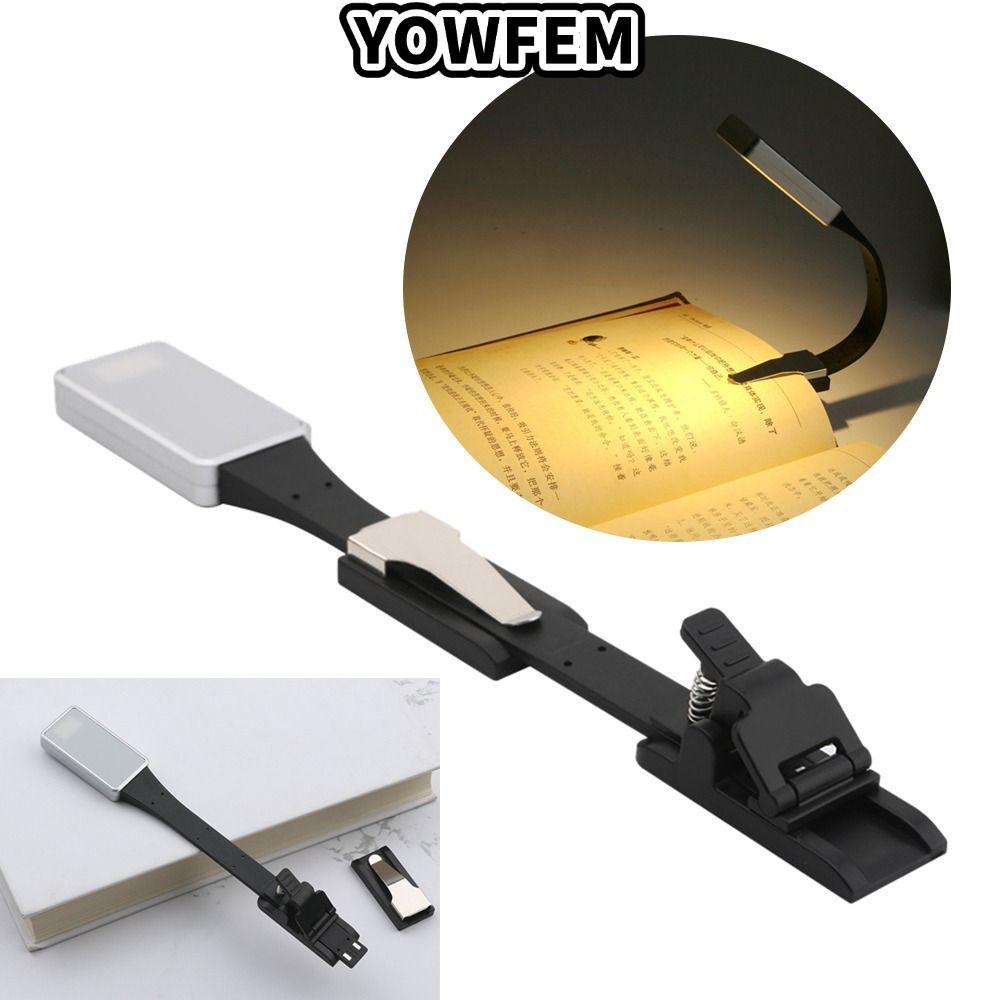 YOWFEM Reading Clip Light Portable Kindle eBook Readers Bảo vệ mắt Đèn ngủ