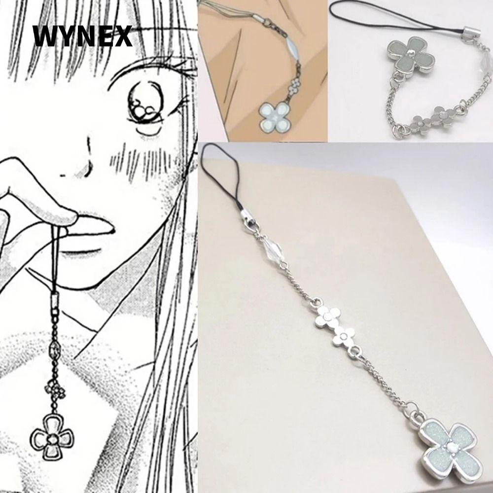 WYNEX 1 Mặt Dây Chuyền Hoa, Kimi Ni Todoke From Me To You Cosplay Dây Xích Điện Thoại, Truyện Tranh 