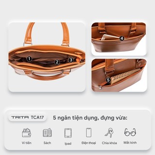Cặp công sở Trita (Thời trang nam - Cặp da TCA17) Bagsmart