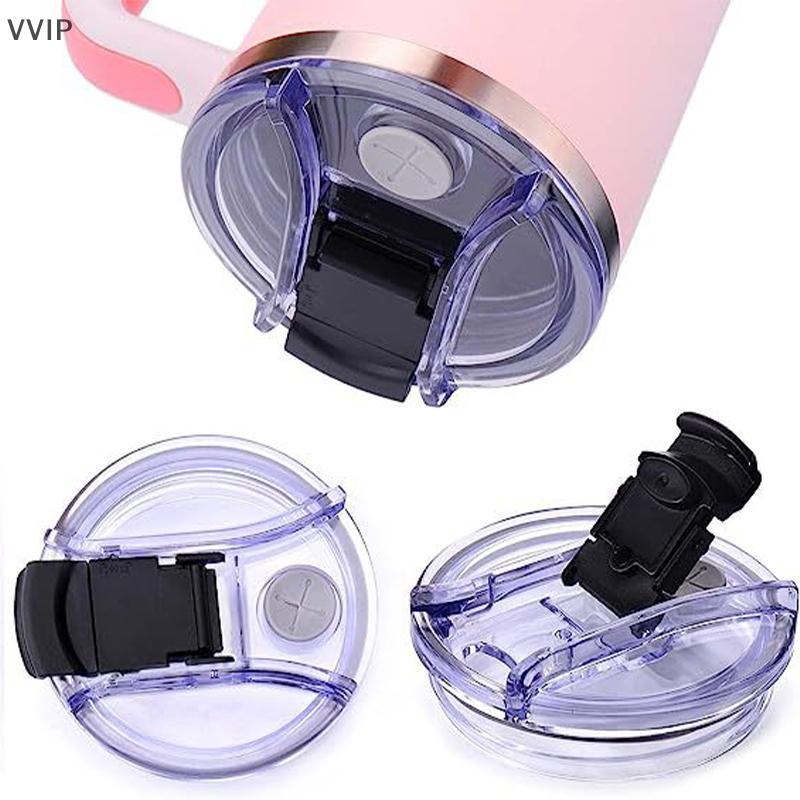 Vvvn 40 / 30 Oz Nắp Nhựa Chống Bắn Cho Ozark Trail RTIC Tumbler Cup Nhiều Màu QDD