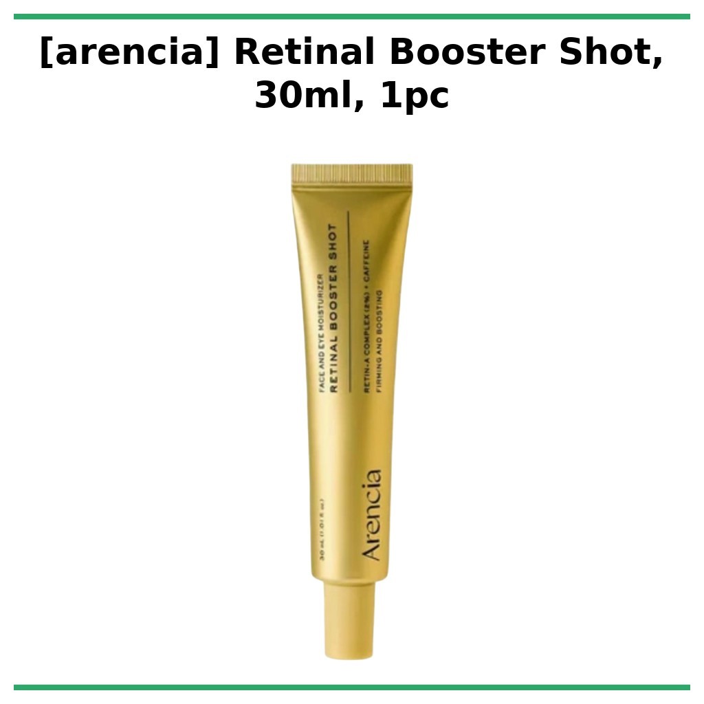 [arecia] Retinal Booster Shot, 30ml, 1pc / Serum Retinal Hàn Quốc / Trẻ hóa da / Chính hãng 100% của