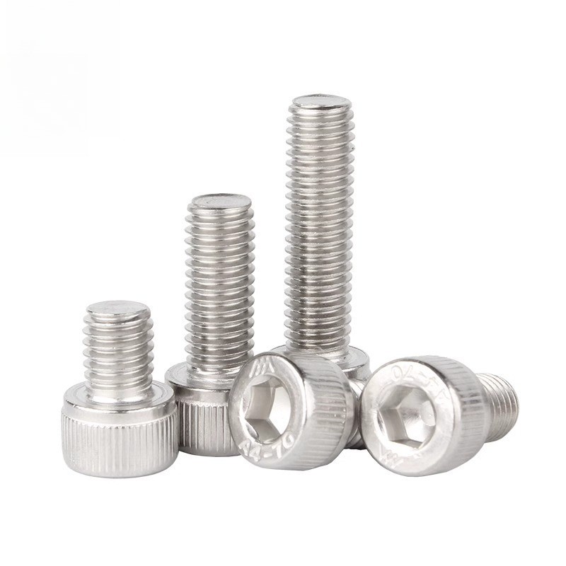 Bu lông lục giác chìm đầu trụ ren mịn INOX 304 M6-0.75x8 M6-0.75x10 M6-0.75x12 M6-0.75x16 M6-0.75x20