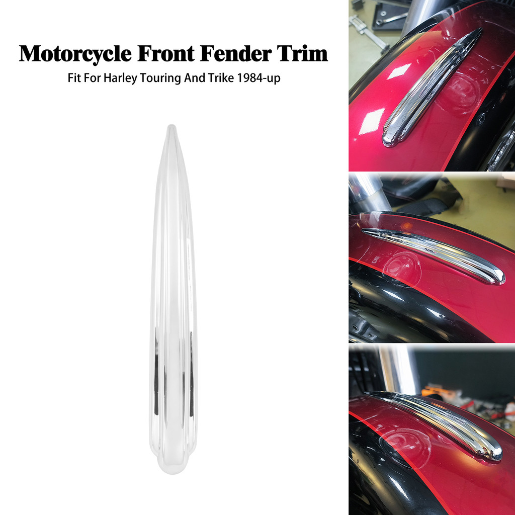 Xe Máy Chrome Trước Fender Viền Cho Harley Softail 1986-2017 Dyna Touring Trike Street Road Glide FL