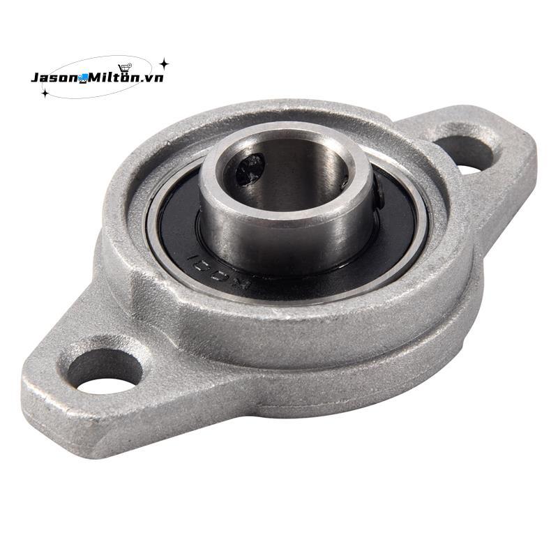 FL001 Hợp kim kẽm 12mm Lỗ khoan tự căn chỉnh Gối khối mang Mặt bích