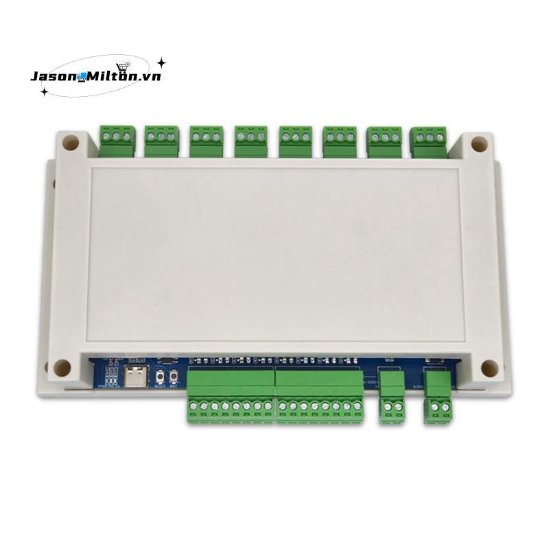 RS485 Modbus 8 Kênh Relay Module Có Ốp Lưng 9-24V TYPE-C WIFI Bluetooth Hỗ Trợ Modbus