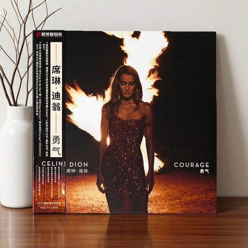 Chính Hãng Celine Dion Courage Deluxe Edition CD Album Popular Records qt7.13