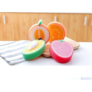 COMBO 2 Miếng rửa chén hình trái cây
