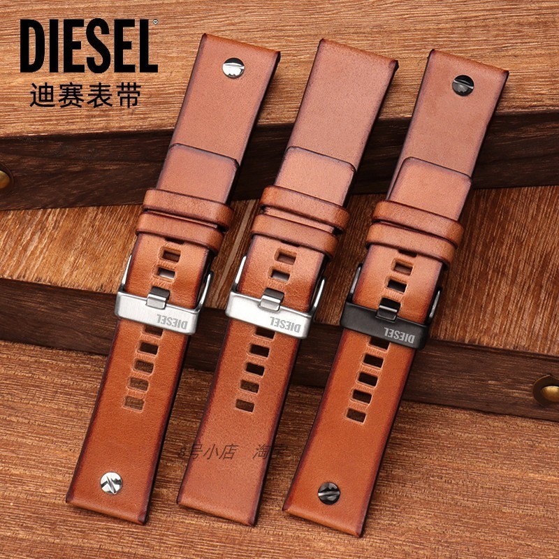 Thích hợp cho Diesel Diesel DZT2002 DZ7314 7406 4471 7332 4476 Dây đeo đồng hồ cổ điển Vòng tay nam 
