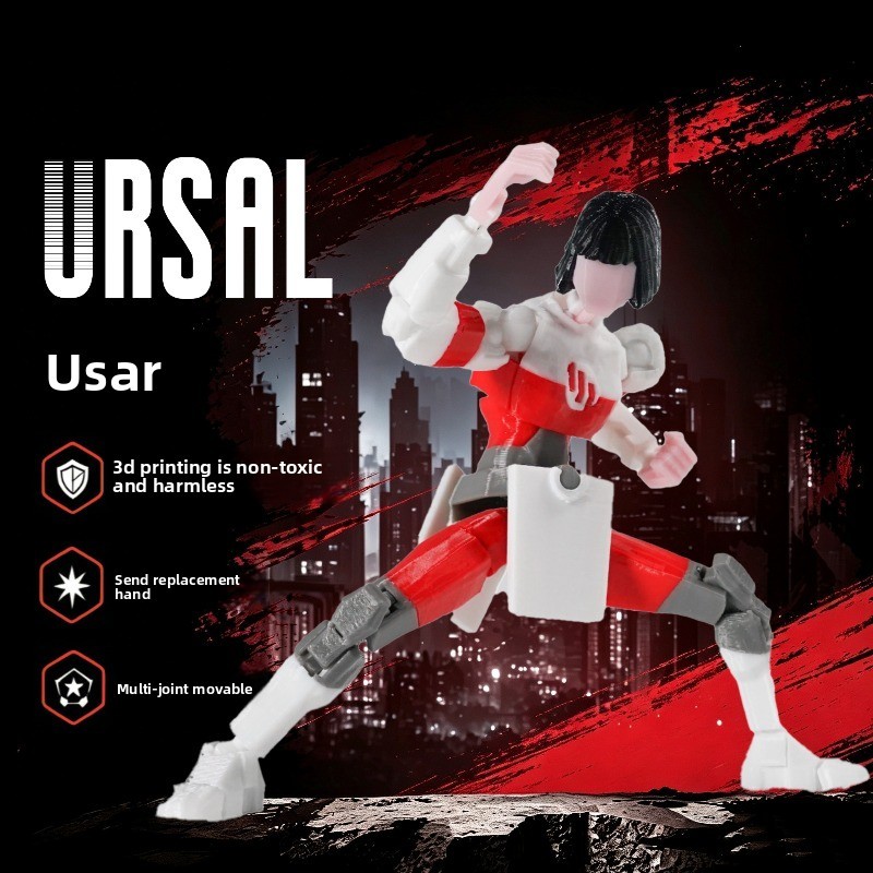 Mới 3D In Hình Nhân Vật Hành Động Invincible 3.0 Ursal Dummy13 Đa Phối Hợp Shapeshift Anime Mannequi