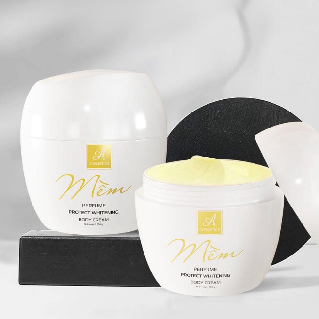 Kem Body dưỡng trắng Mềm A Cosmetics 150g DC30