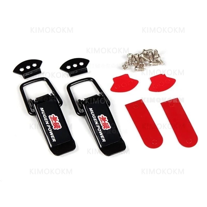 2 Cái / bộ Đa Năng Cho MUGEN Hood Pin Bonnet Khóa Bộ Điều Chỉnh Cho Xe Honda Mugen Power Logo Typer 