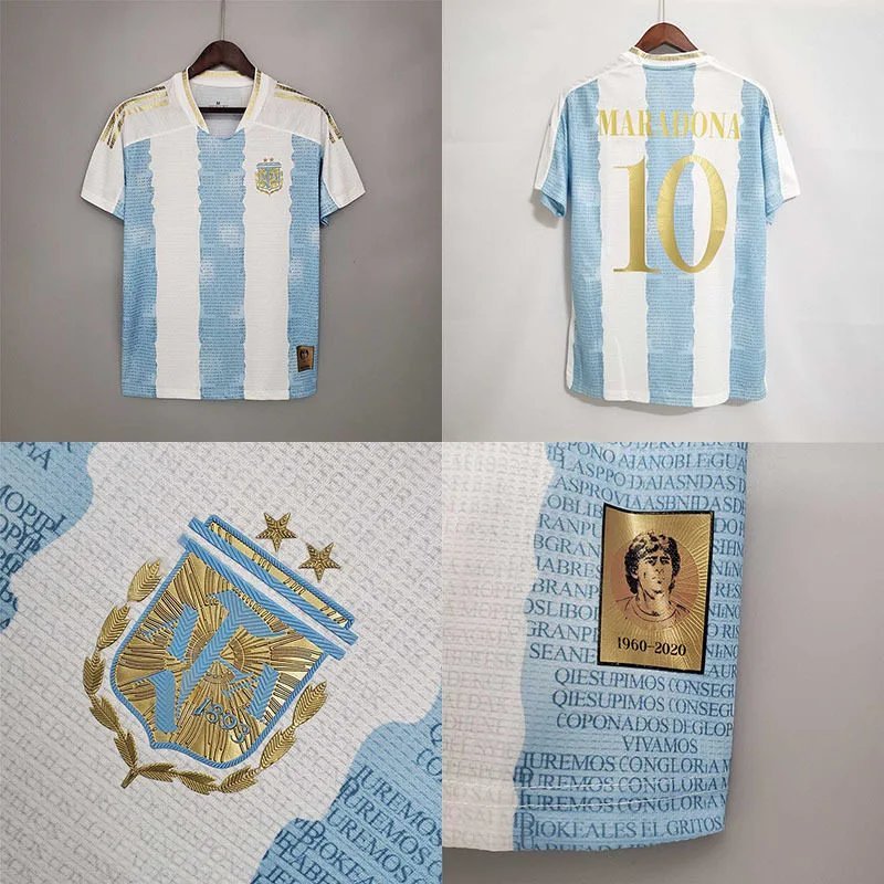 Áo sơ mi Argentina MARADONA Áo sơ mi Argentina MARADONA