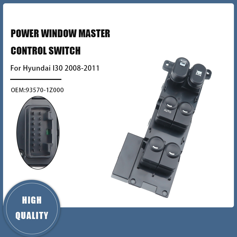 93575-2L011 93580-1Z000 93570-1Z000 LHD Công Tắc Cửa Sổ Điện Cho Xe Hyundai i30 i30cw 2008 2009 2010