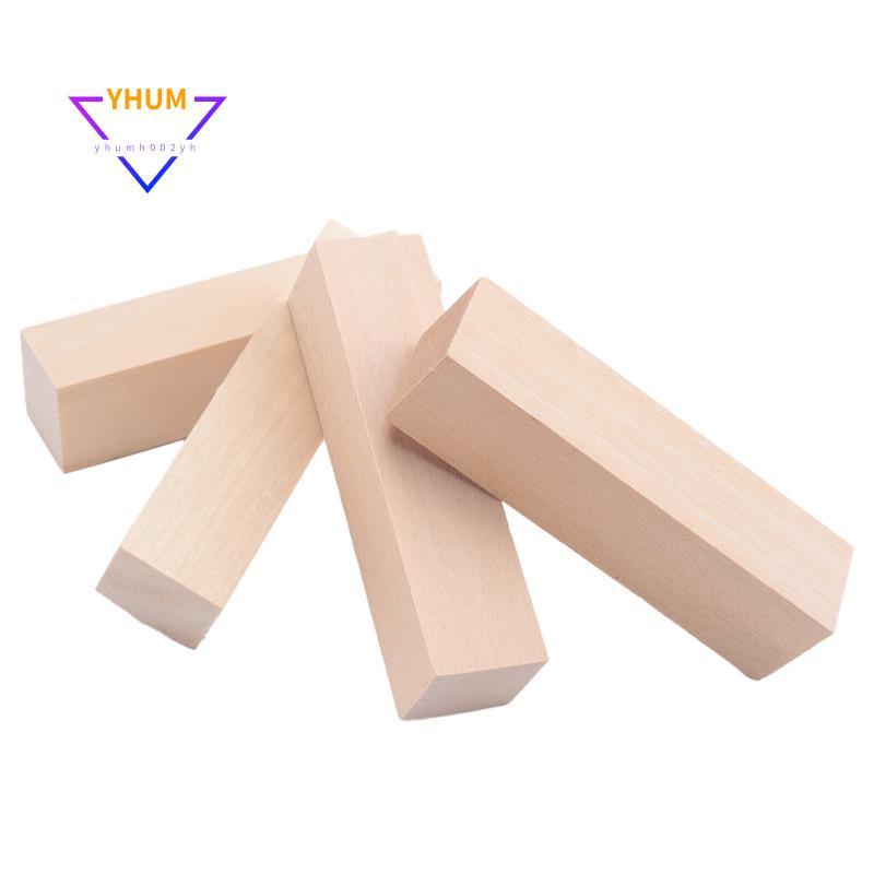 Basswood Khắc Gỗ Khoảng Trống Tự Nhiên Gỗ Balsa Khắc Khối Gỗ Chưa Xử Lý Khắc Khối Khắc Khoảng Trống 