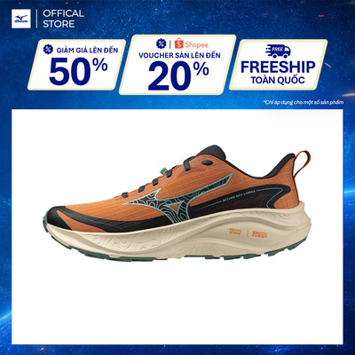 Giày Chạy Bộ NAM MIZUNO NEO LUMINA -Cam Vàng - J1GJ267303