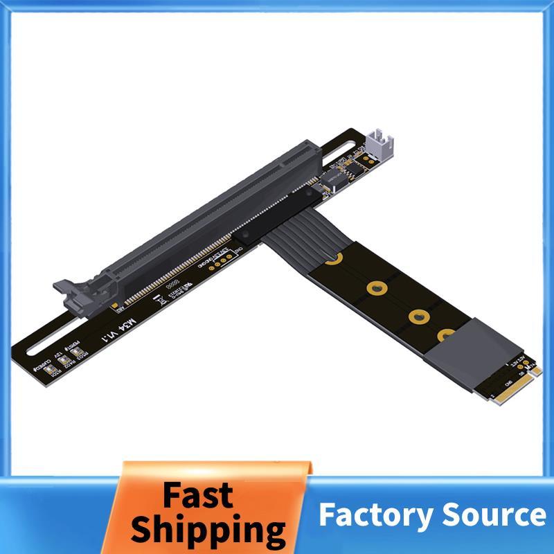 Bộ chuyển đổi PCIe X4 4.0 M.2 NVMe sang X16 Riser cho PCIe X16 / Card đồ họa sang M.2 (Ultra SSD M-K