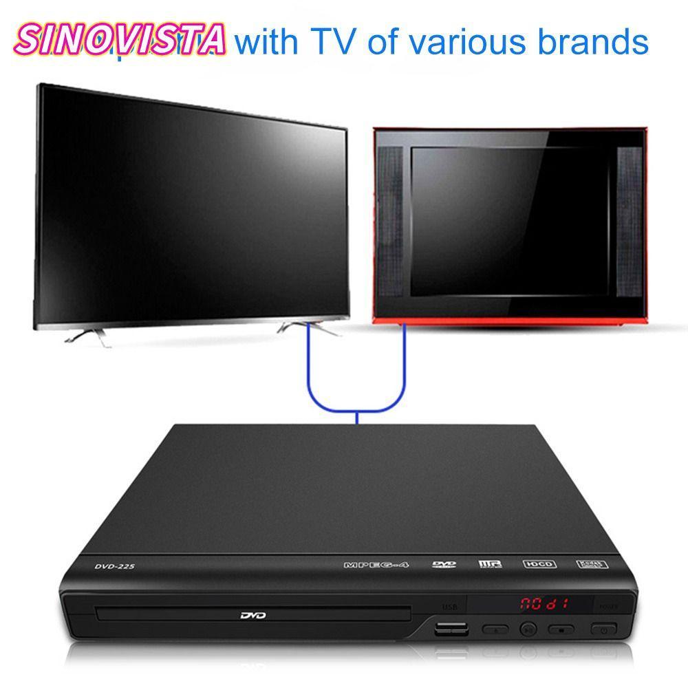 Đầu DVD SINOVISTA Trẻ Em Hỗ Trợ DVD CD VCD Home CD Player