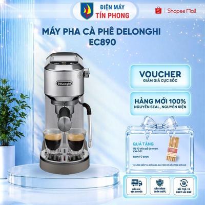 Máy Pha Cà Phê Delonghi EC890, 3 màu – Pha Espresso Cappuccino – Áp Suất 15 Bar – Cao Cấp | BH 12 tháng