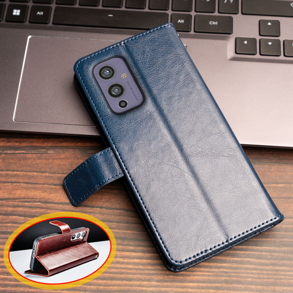 Dành Cho OnePlus 9 5G LE2113 LE2111 LE2110 LE2117 LE2115 Vintage Cổ Điển Ví Da Flip Notebook Bao Từ 