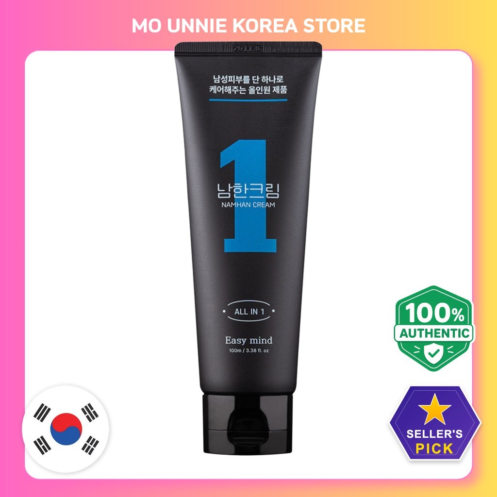 [BEST] [easymind] Kem All in One dành cho nam, 100ml, 1pc / Kem dưỡng ẩm / Kem dưỡng ẩm All in One H