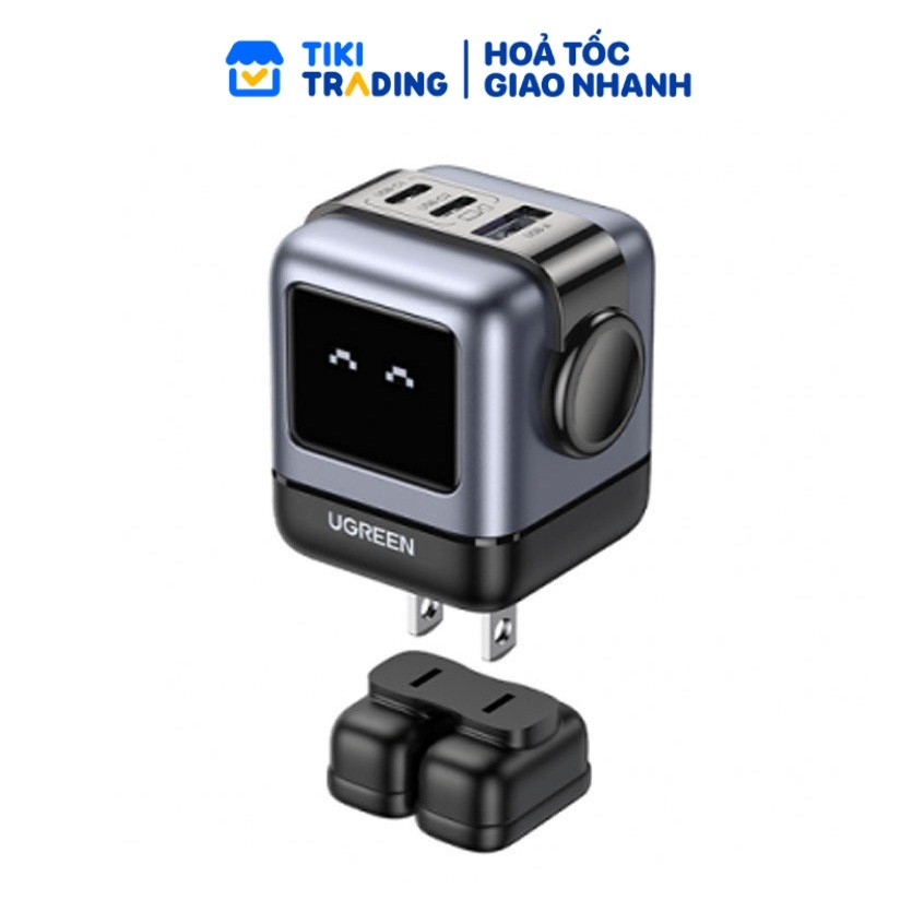 [HỎA TỐC] Củ sạc nhanh Robot GaN Nexode Mini 30W Ugreen CD359 , 65W Ugreen CD244 | Tương thích Apple