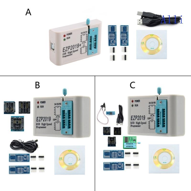 Alli Speed USB SPI Lập Trình Viên Hỗ Trợ 24 25 93 Series Chip EEPROM Flash Bios EZP2019 Tốc Độ USB S