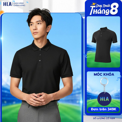 [DEAL SỐC] Áo Thun Polo Nam Cao Cấp HLA Chất Cottton, Áo Thời Trang, Thể Thao & Năng Động