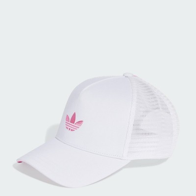 adidas Phong cách sống Mũ Trucker Mút Foam Vành Cong Classic Adicolor Unisex trắng JV7394