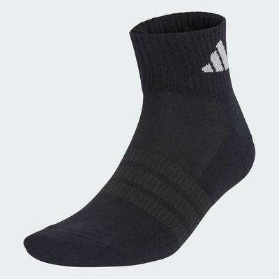 adidas Phong cách sống BỘ 3 ĐÔI TẤT CỔ CHÂN THỂ THAO CÓ ĐỆM Unisex Đen KR7116