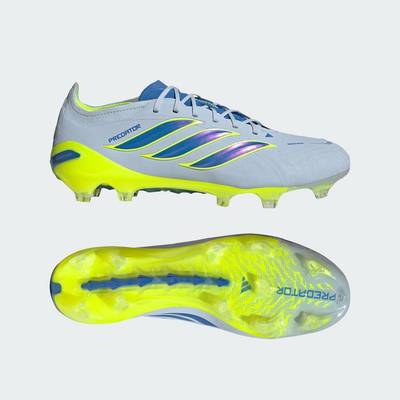 adidas Bóng đá Giày Đá Bóng Sân Cỏ Thật Đất Cứng PREDATOR ELITE Unisex Màu xanh da trời JS0432