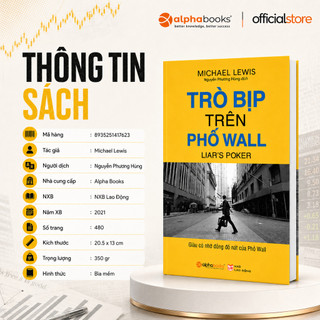 Sách - Trò bịp trên phố Wall (Tái Bản Mới Nhất) (Alpha Books)