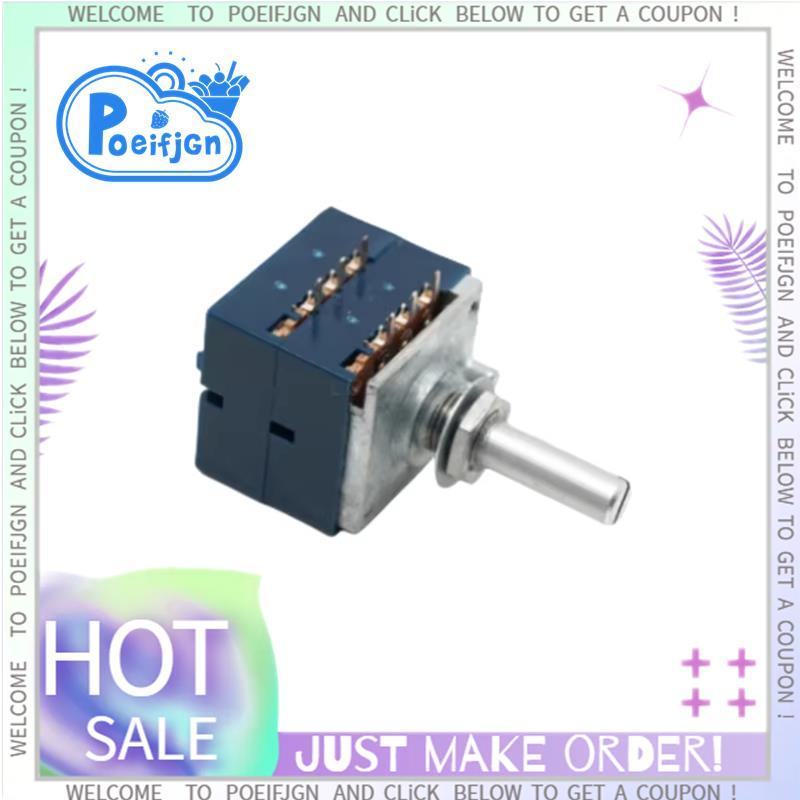 Núm điều chỉnh âm lượng điện áp RK27 Tay cầm tròn A10K 25mm, 6 chân