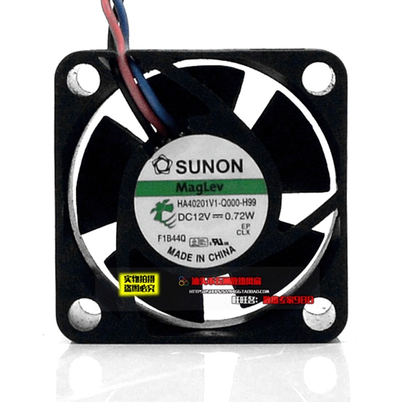 Jianzhun sunon 4020 12v 0,72W 4cm DC Maglev Silent Switch Quạt làm mát nhỏ