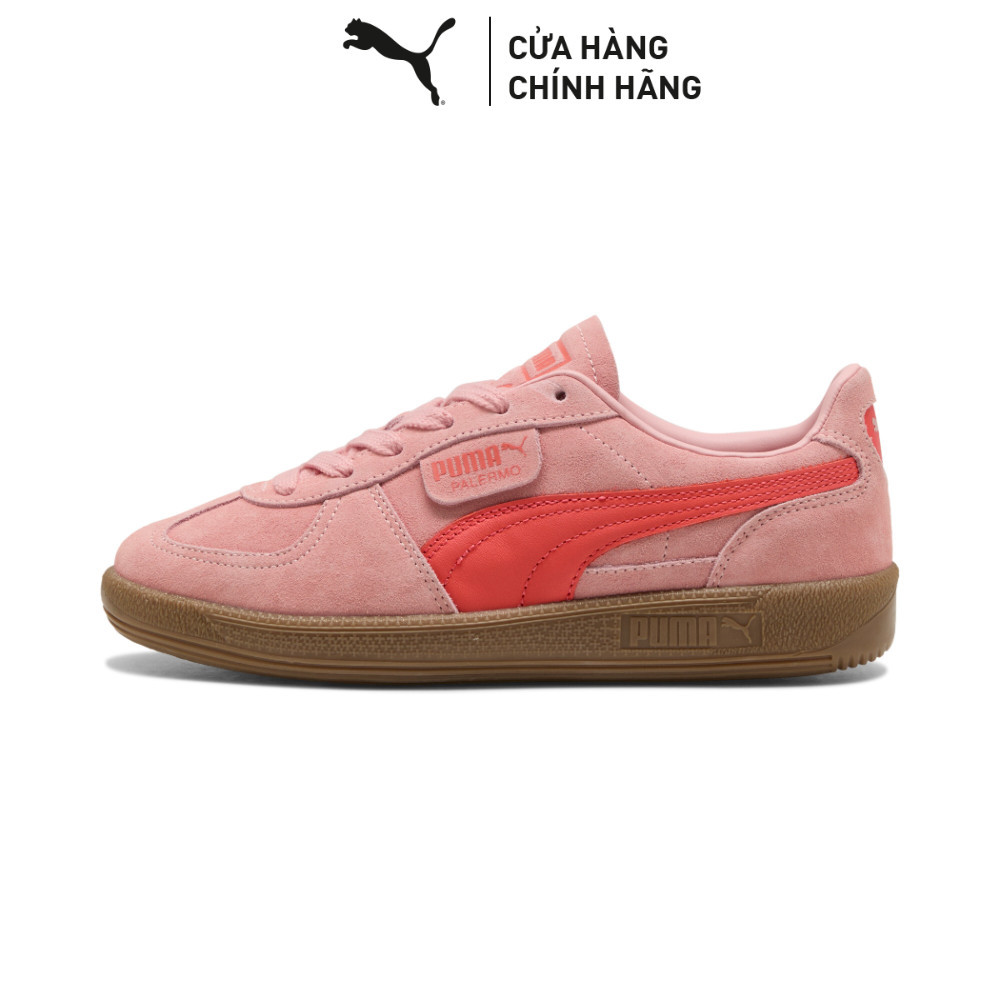 Giày Thời Trang PUMA Unisex Palermo Rosy Outlook-Gum Màu Hồng