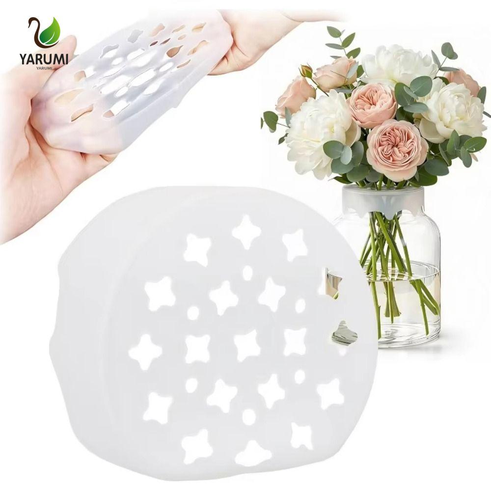 ALISON 2 Lưới Hoa Silicon, Sắp Xếp Hoa Silicon Chống Thấm Nước Có Thể Tái Sử Dụng, Bình Đựng Hoa Lin
