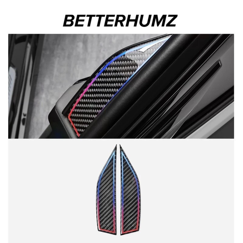 Dành Cho Xe BMW X3 G45 G48 2025 2026 Sợi Carbon Bảo Vệ Cửa Bảng Viền Dải Miếng Dán Chỉnh