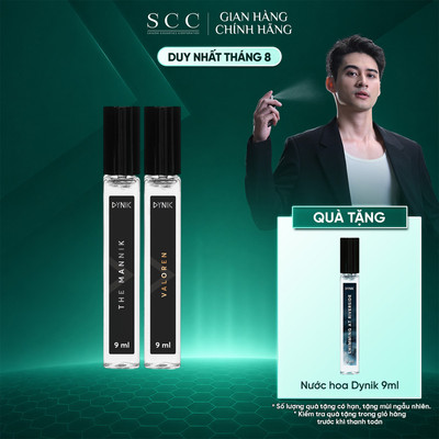 Nước Hoa Nam Cao Cấp DYNIK 9ml - Nước Hoa Nam Cuốn Hút, Mạnh Mẽ, Lưu Hương Suốt Ngày Dài