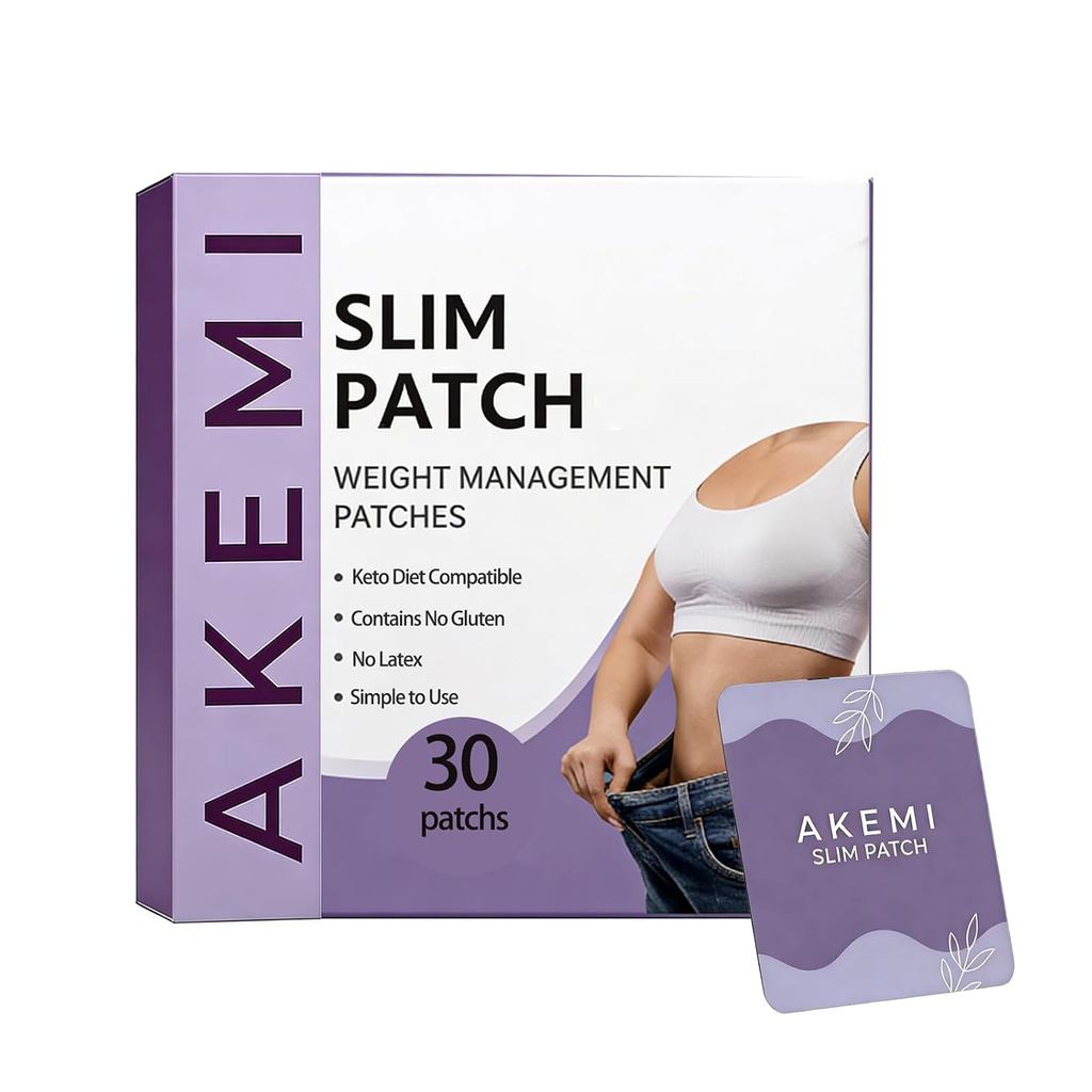 Miếng dán mỏng Akemi, 1 hộp (30 miếng vá) JMNX
