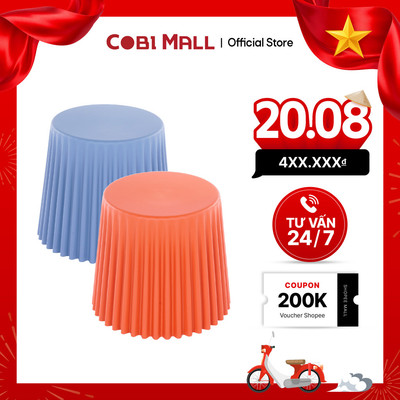 Bàn Nhựa Đúc Sconic Cao Cấp, Nhẹ Bền, Không Phai Màu Cho Nhà Hàng, Quán Cafe - Cobi home