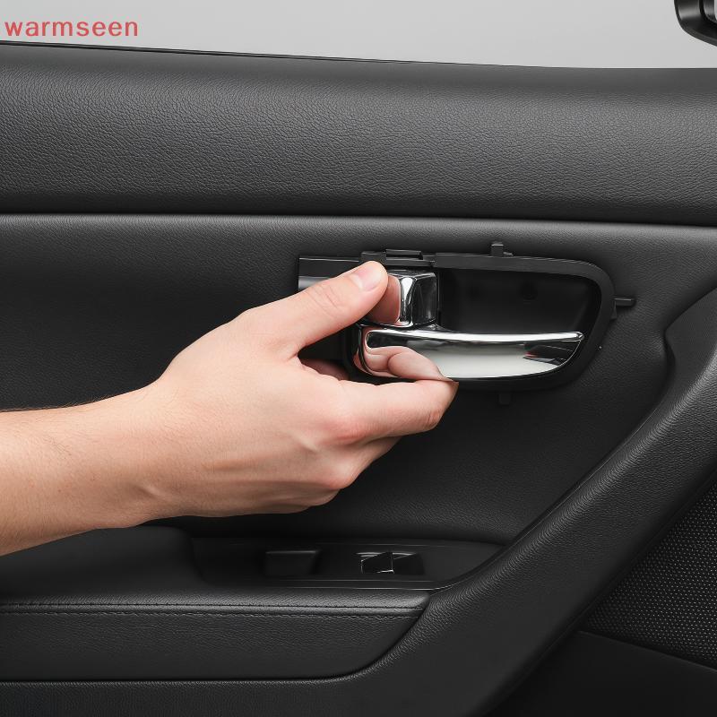 (warmseen) Bộ Tay Nắm Cửa Nội Thất Chrome Bền Đẹp Cho 82610-1J000 82620-1J000 Cải Thiện Thẩm Mỹ
