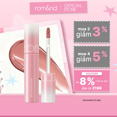 [37-39] Son Tint lì Hàn Quốc Romand Juicy Lasting Tint 5.5g