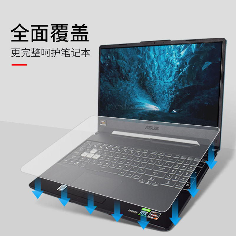 Phim Bàn Phím Laptop Đa Năng Thích Hợp Cho Apple Lenovo Asus Dell Huawei Xiaomi Shin-Chan Full Cover