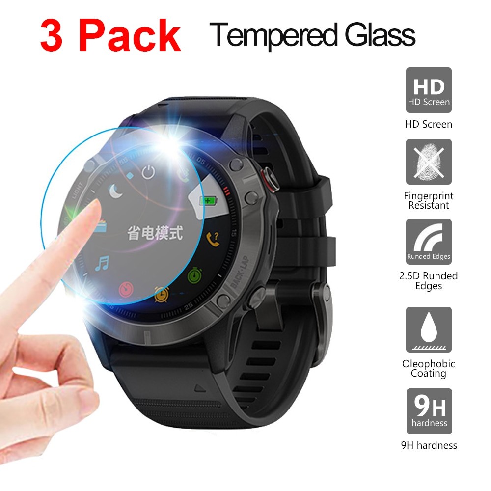 1 ‐ 3 Kính Cường Lực Ultra HD Cho Garmin Vivomove Trend Sport Vivoactive HR 5 4S 4 Venu 3 3S 2S 2 Pl