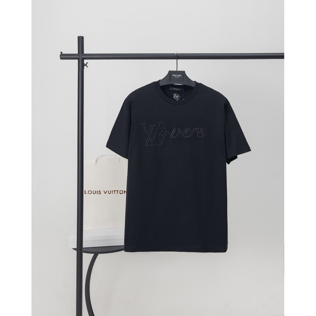 Louis Vuitton / LV Louis Vuitton 2026 Đầu Xuân Phong Cách Mới Áo Thun Ngắn Tay Nam Nữ Cặp Đôi Thường