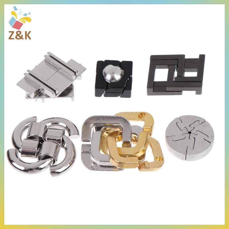 Forwin Metal Puzzle Brain Teaser IQ Test Đồ chơi giải rối cho trẻ em Người lớn vn