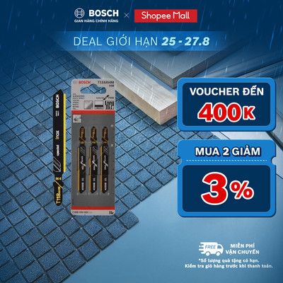 Bộ 3 Lưỡi cưa lọng T 118 AHM