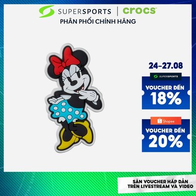 Phụ kiện CharmS Disneys Minnie Mouse Character - Đen  - 10010017 AN1805