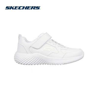 Giày Thể Thao Bé Trai Skechers Bounder Power Study-405626L-WHT